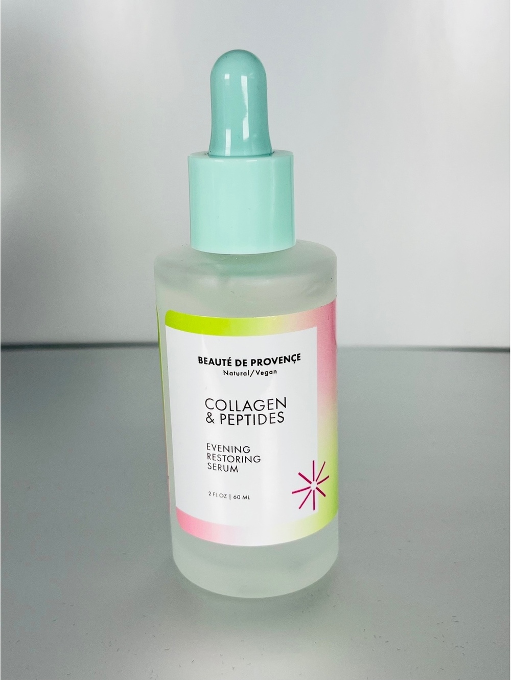 Beauté de Provence Collagen & Peptides Evening Restoring Serum 2 oz - Natural,